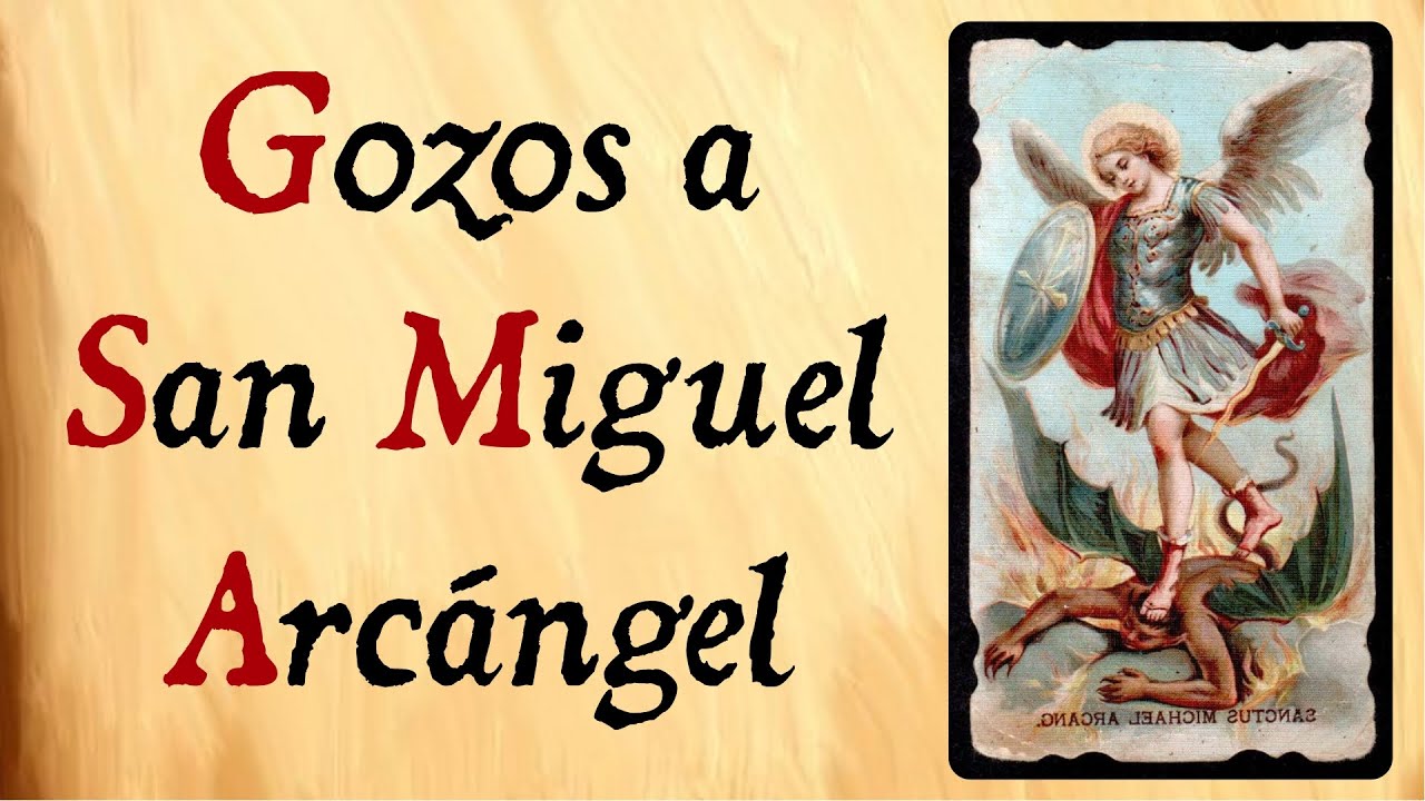 Gozos a San Miguel Arcángel