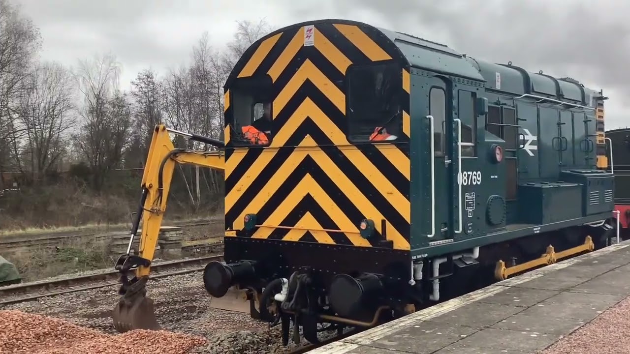 The dean forest railway (rare shunting event)