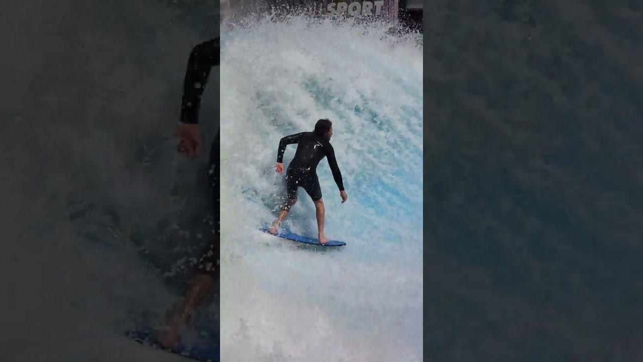 Eric Silverman Pro FlowRider La Ola Mall Sport 2024 Standup Flowboarder Santiago Wave House