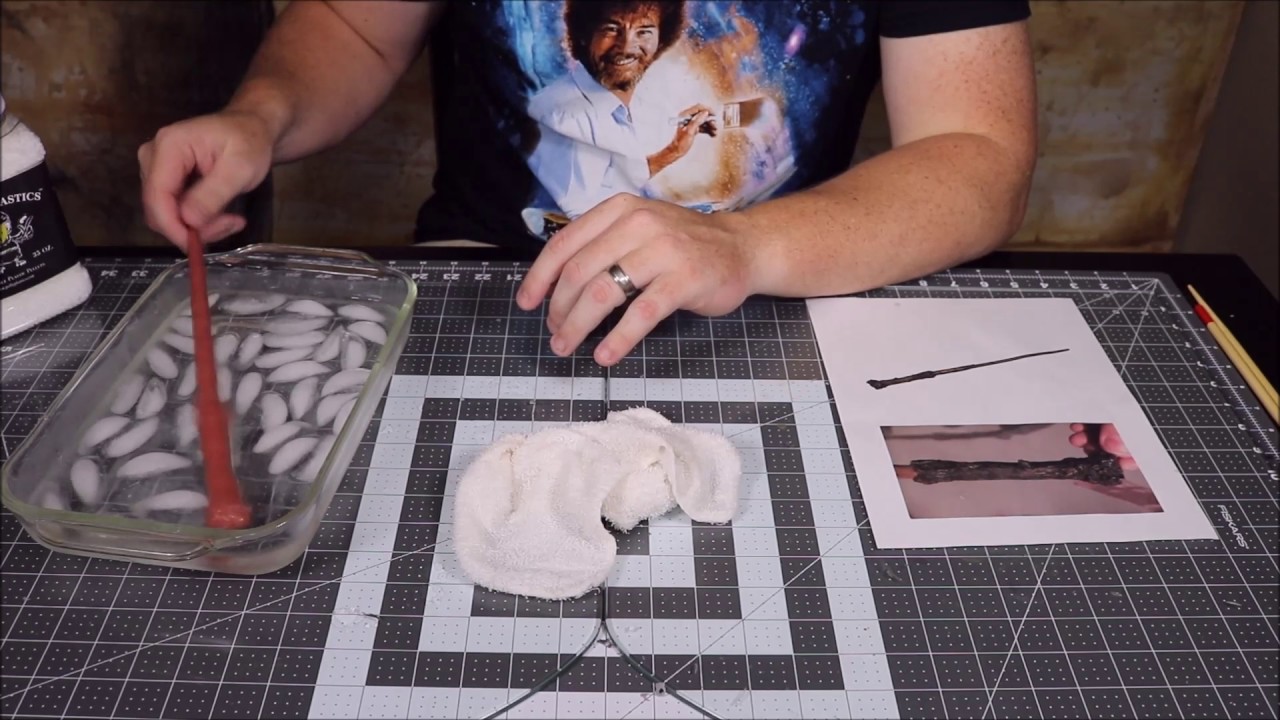 Make Your Own Harry Potter Wand Using Polly Plastics Moldable Plastic
