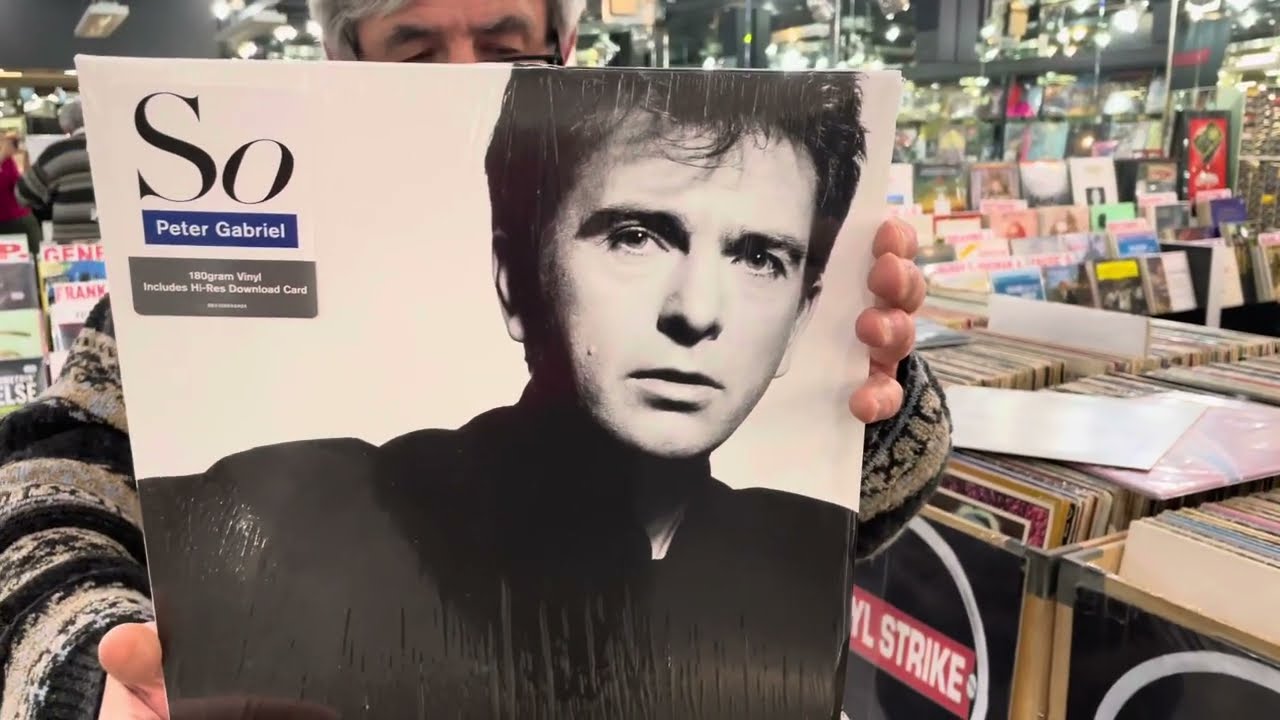 E’ ufficiale questa e’ l’era d’oro dei vinili con qualità audio Top PETER GABRIEL E GREAT WHITE!!!