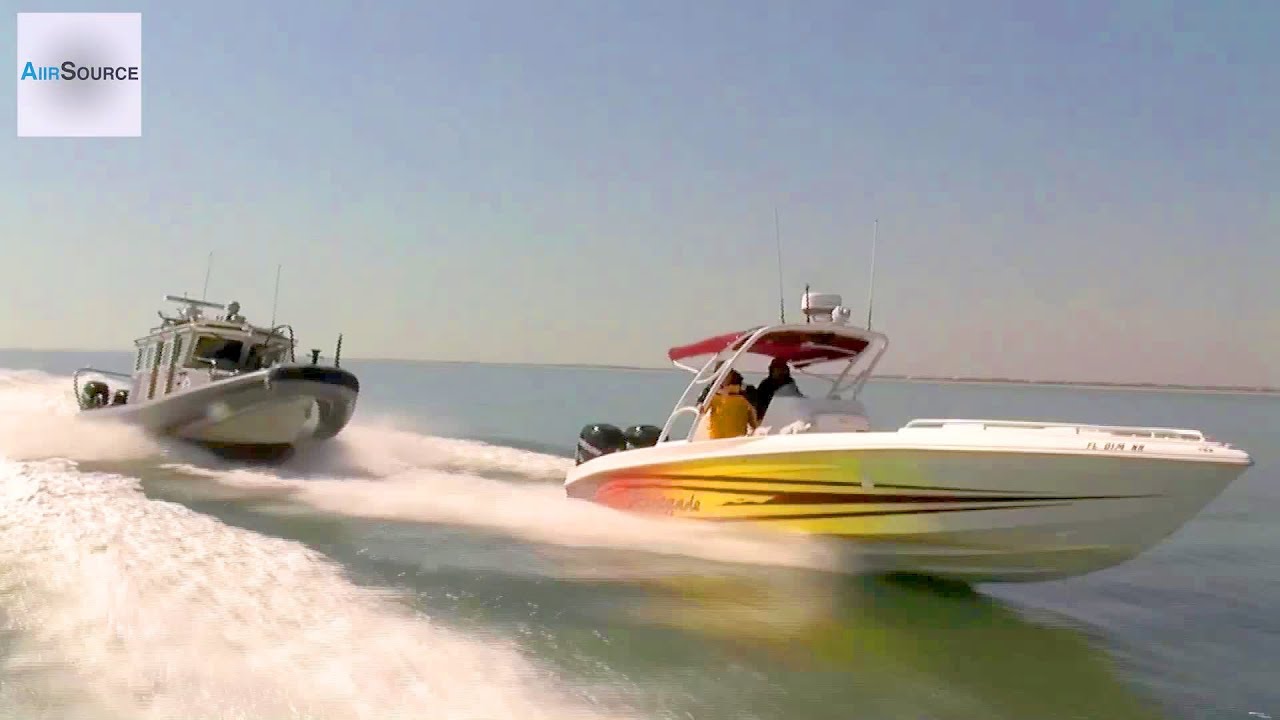 Customs and Border Protection - Boat Chase Demo