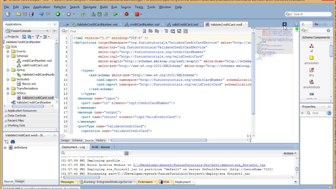 Oracle SOA Tutorial - Exposing a Simple Spring Bean