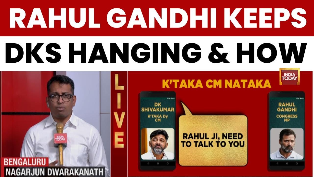 Karnataka CM Tussle: Rahul Gandhi Asks DK Shivakumar To Wait, Siddaramaiah Camp Pushes To Continue