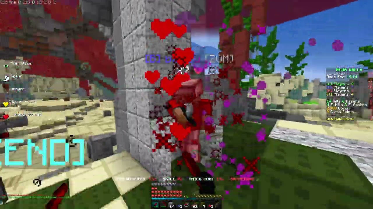 FIRST GAME WITH P3 SHEEP!! 16Fk/Fa | Mega Walls
