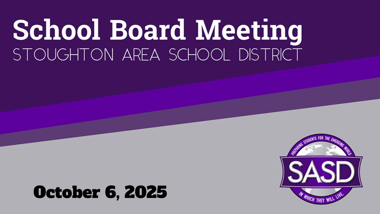 SASD School Board Meeting 10/6/25