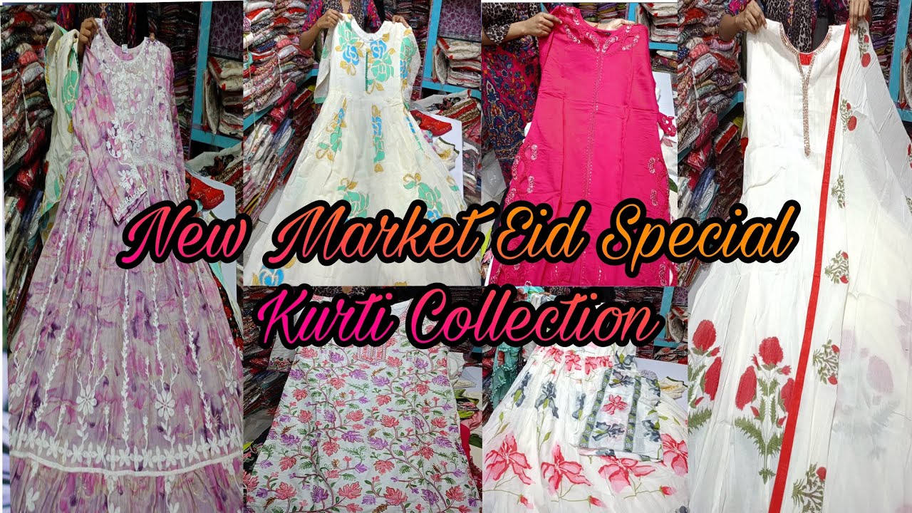 New Market 2026 Eid Special Kurti Collection Is Here💥Budget Friendly Eid Dresses For Women & Girls💥