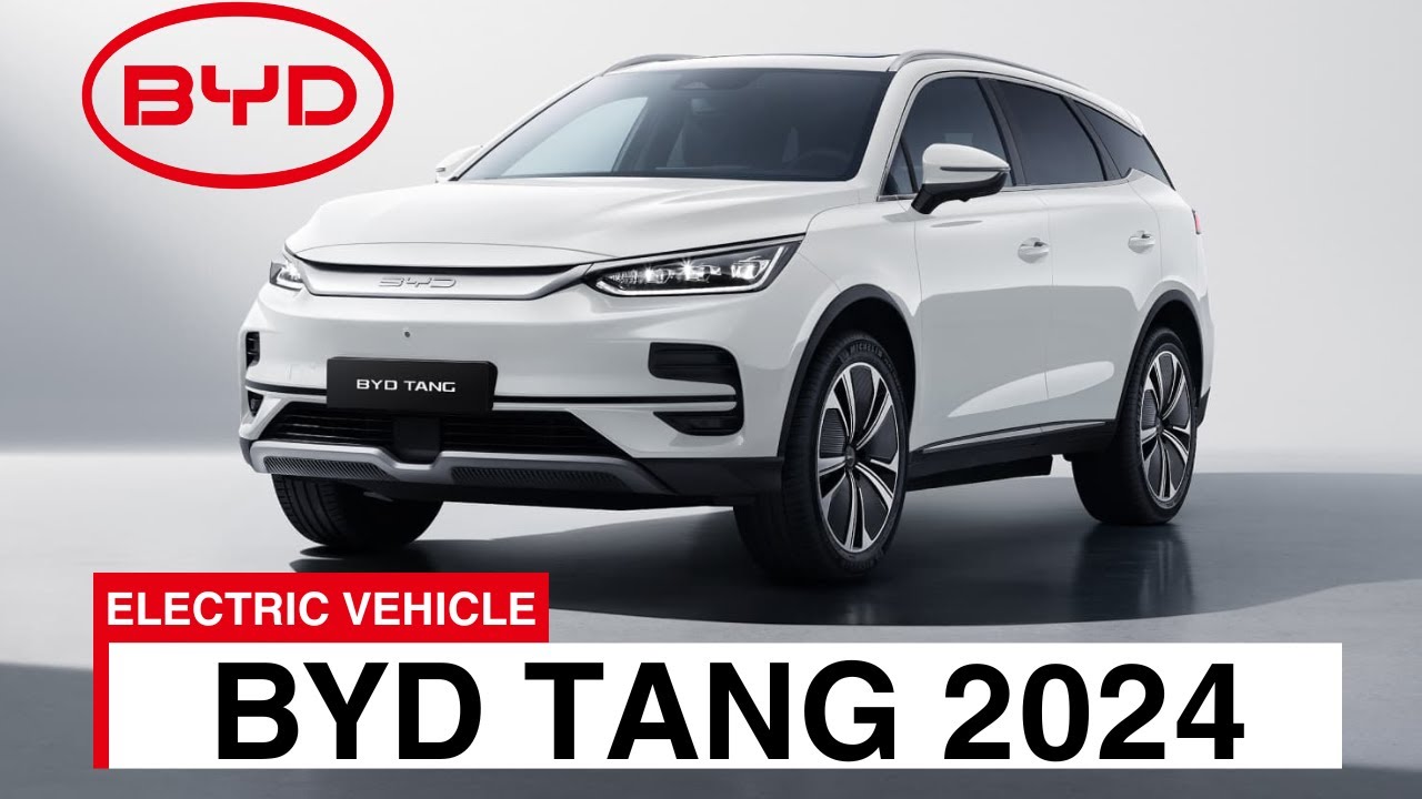 BYD Tang 2024 | The 7-Seater Electric SUV