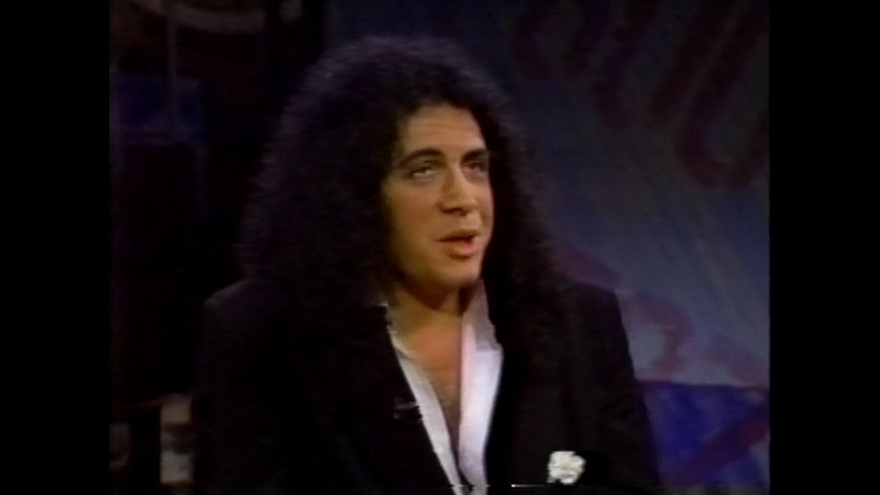 KISS - Gene Simmons on MTV's Mouth To Mouth - 1988