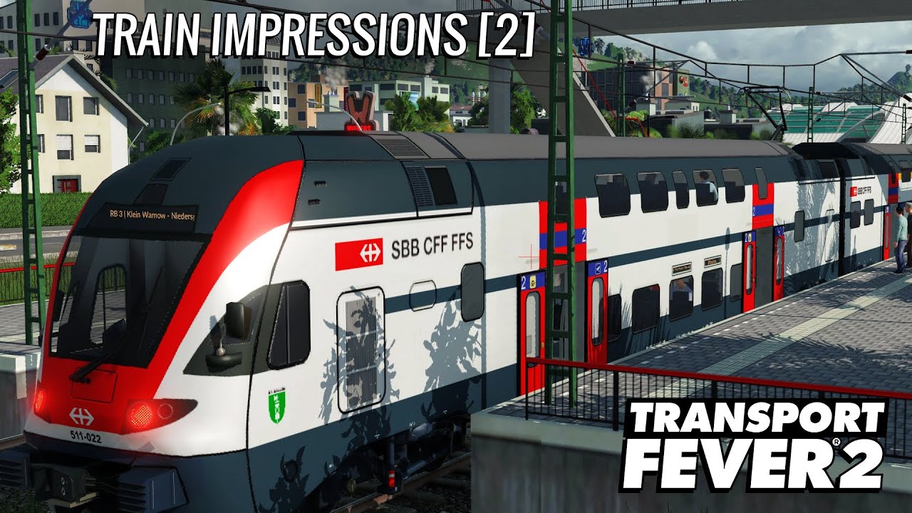 Transport Fever 2 Train Impressions & Cinematics [#2] [21:9]
