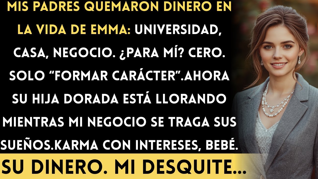 Ellos pagaron la universidad de mi hermana… y a mí me dejaron en ceros. Se arrepintieron de verdad…