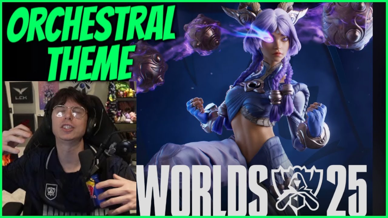 Caedrel Reacts To The Worlds 2025 Orchestral Theme