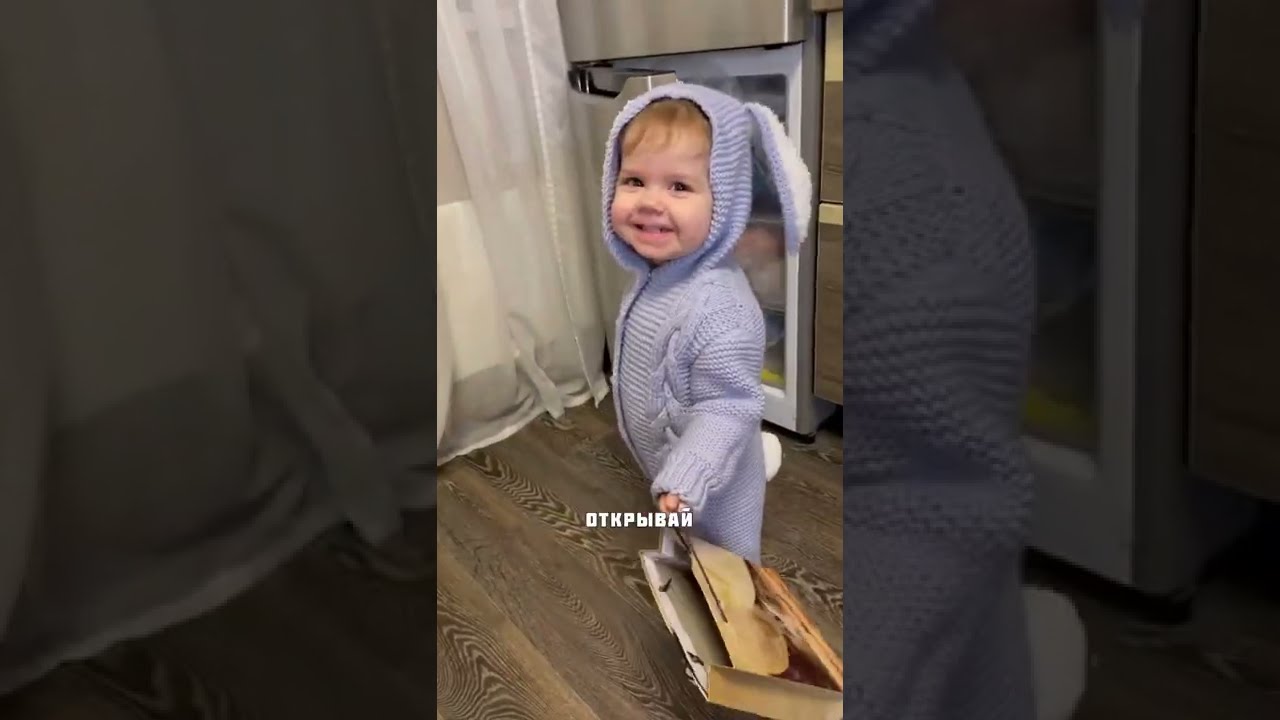 Ника соскучилась по бабушке