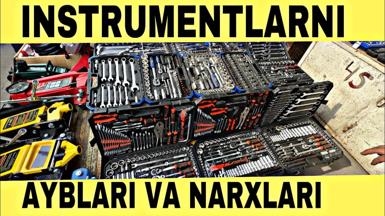 INSTRUMENTLAR NARXLARI 2025