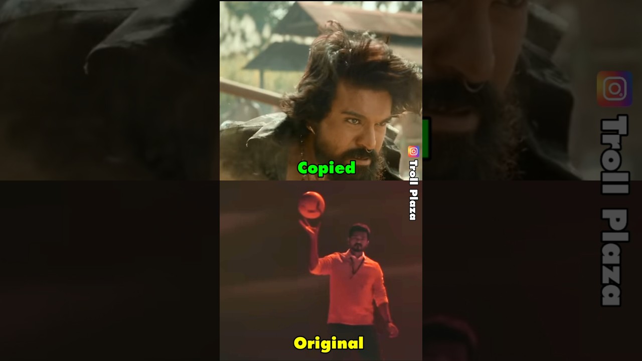 Peddi Glimpse Music Copy Troll | #peddiglimpse #ramcharan #thalapathyvijay #peddi