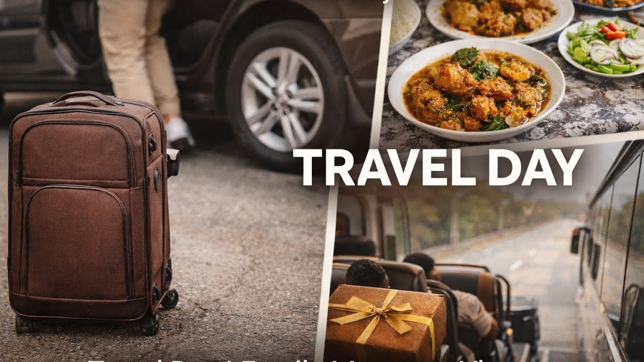 Travel Day | Family Moments & Real Life|Desi Life Studio by Sehar