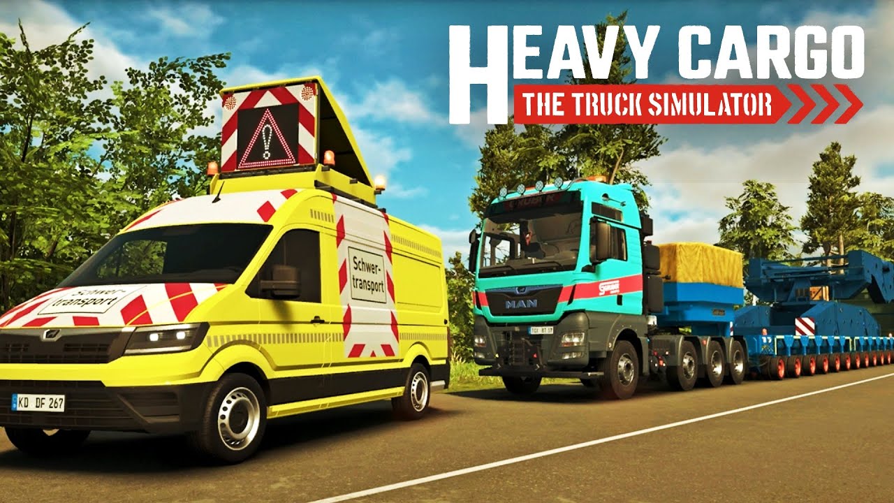 Transport ciężkiego ładunku w Heavy Cargo - The Truck Simulator
