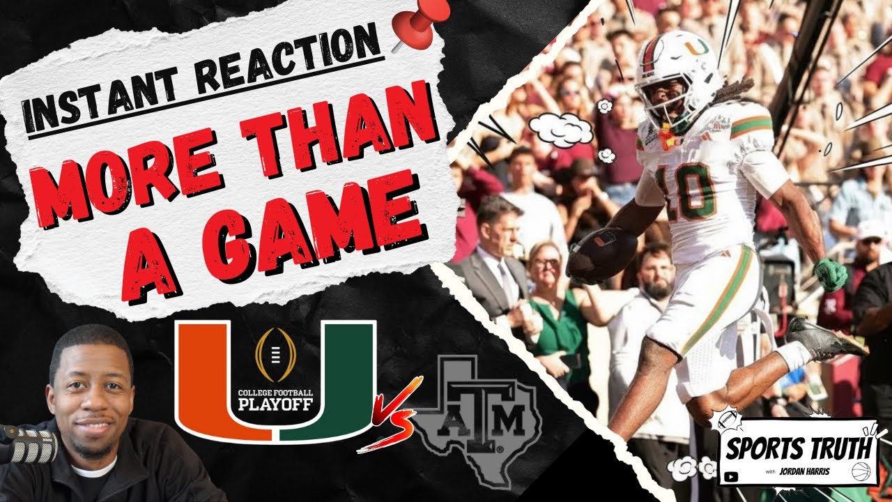 Instant Reaction: Hurricanes Beat the Texas A&M Aggies!  This Was MUCH More Than Just a Game.