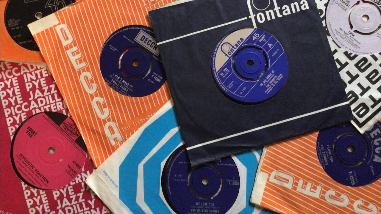 Vinyl Finds at 45RPM : 45’s in Company Sleeves inc. Needle Drops