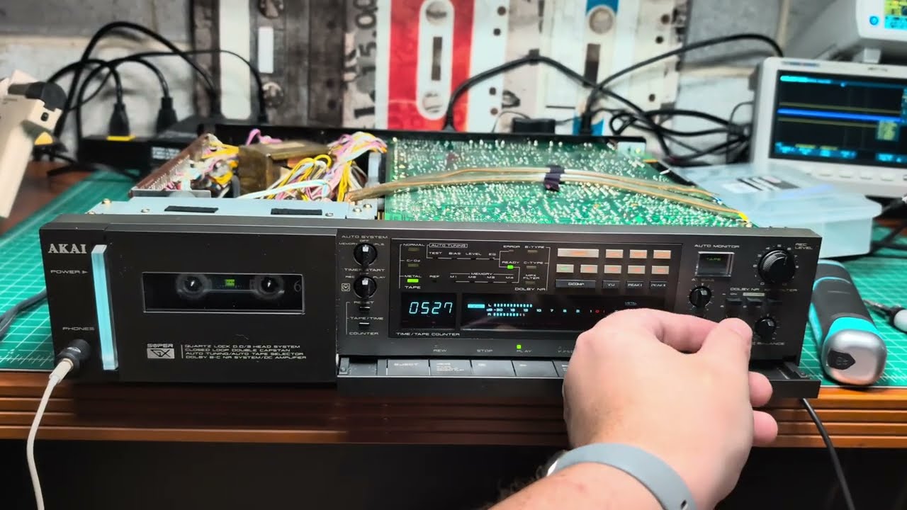 Akai GX-F91 Restoration Finale: IC Replacement, Final Touches & Ultimate Performance