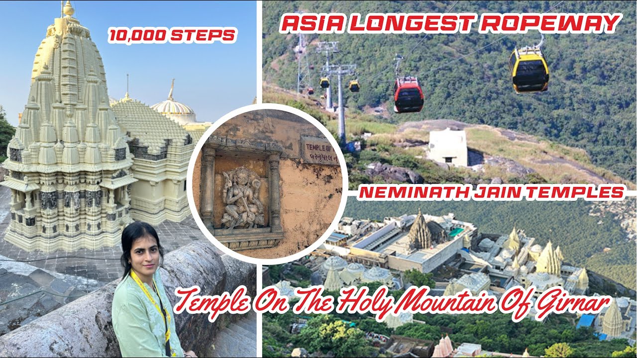 Girnar Darshan I Girnar Parvat I Shakti Peeth | Asia Longest Ropeway I Junagadh | Gujarat | Ucspeaks