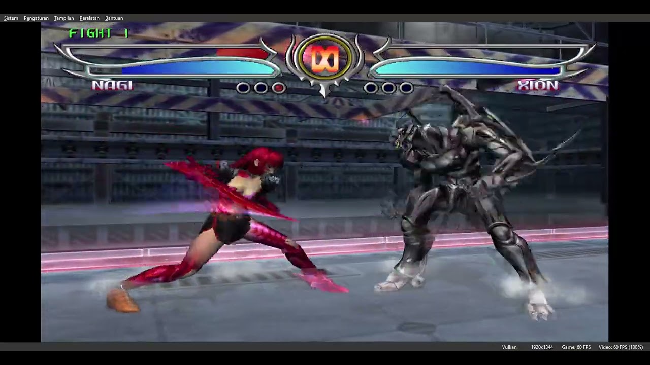 Bloody Roar 4 - Nagi vs Xion