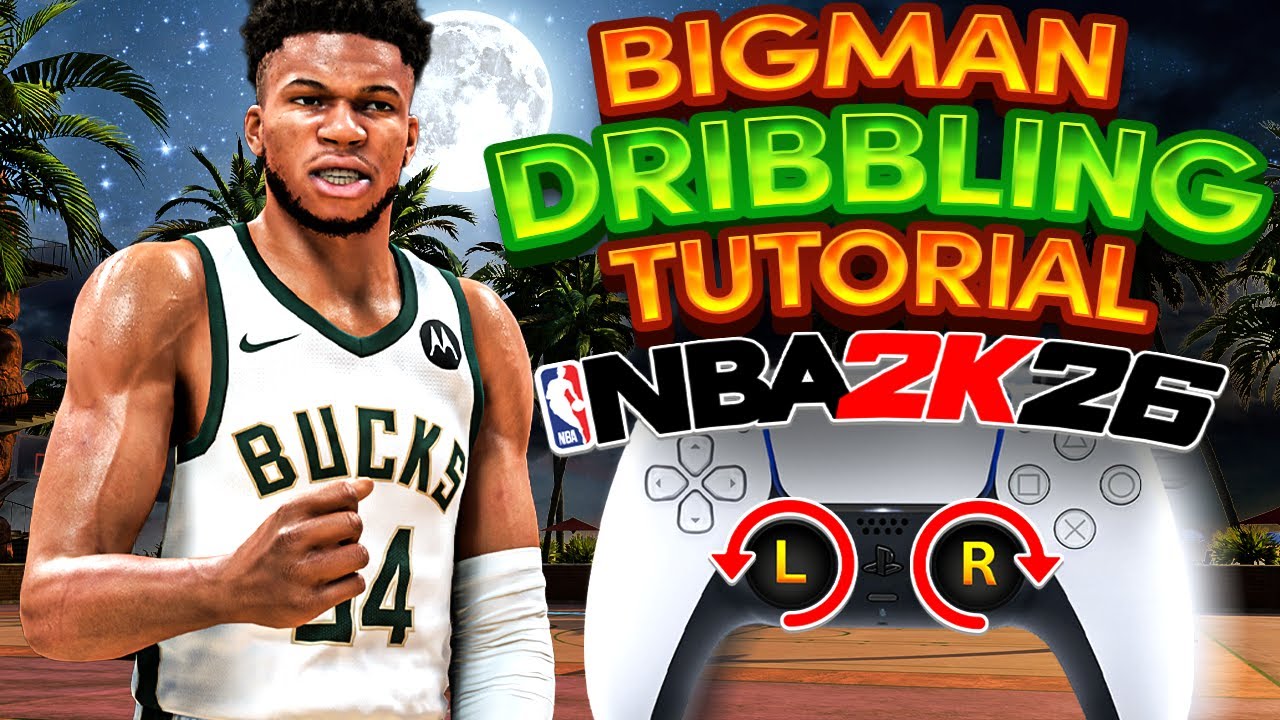 NBA 2K26 Best Bigman Build Dribble Moves