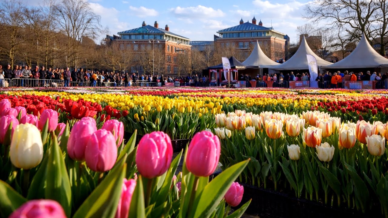 ✅ЦЕ СТАЛОСЯ 🌷 ТЮЛЬПАНИ В СІЧНІ! АМСТЕРДАМ 2026 | TULIP SEASON OPENING IN JANUARY! AMSTERDAM 2026