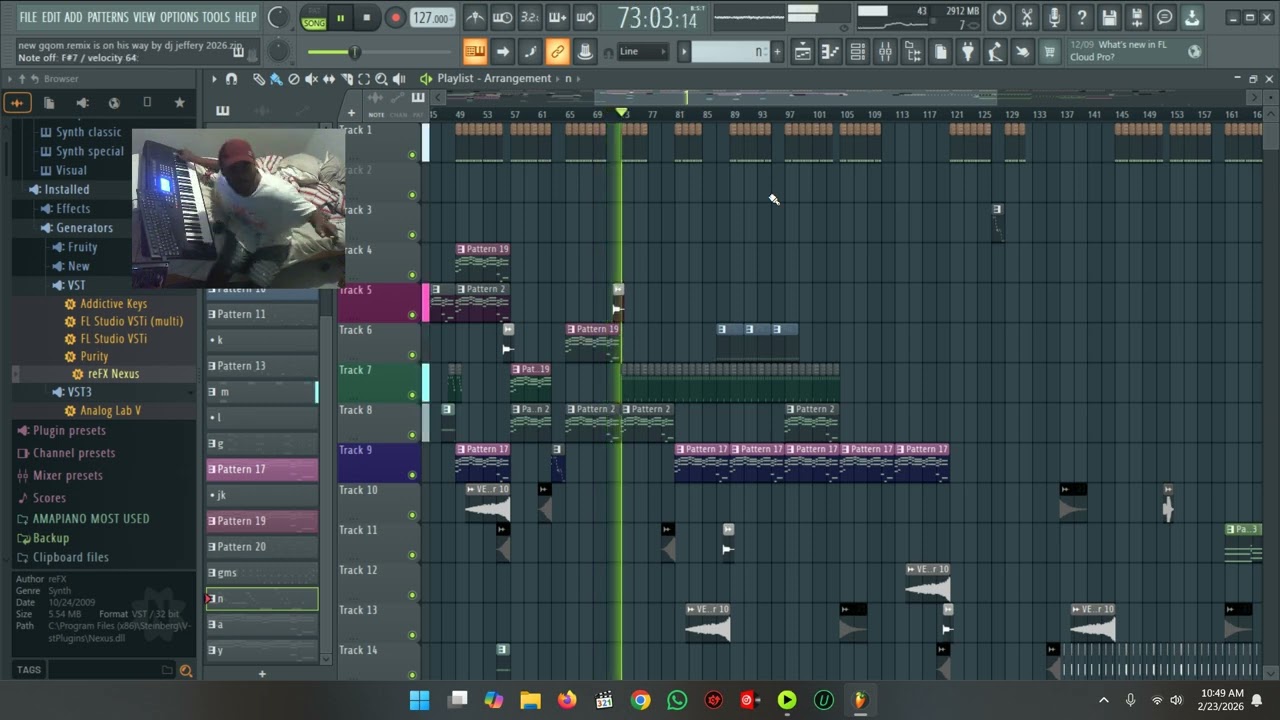 new beat is on his way by dj jeffery I'm still working on this beat