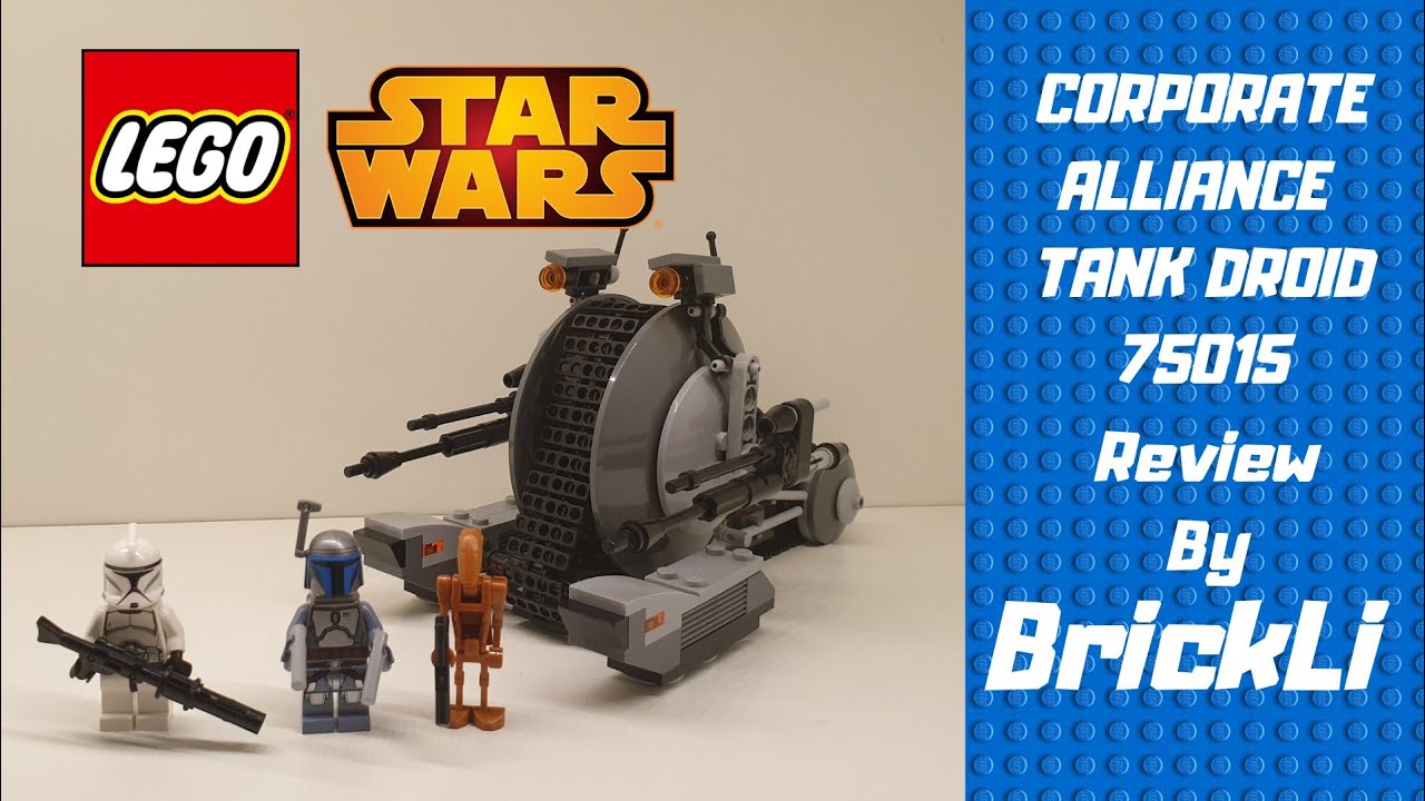RECENZJA ZESTAWU LEGO Star Wars 75015 Alliance Tank Droid!