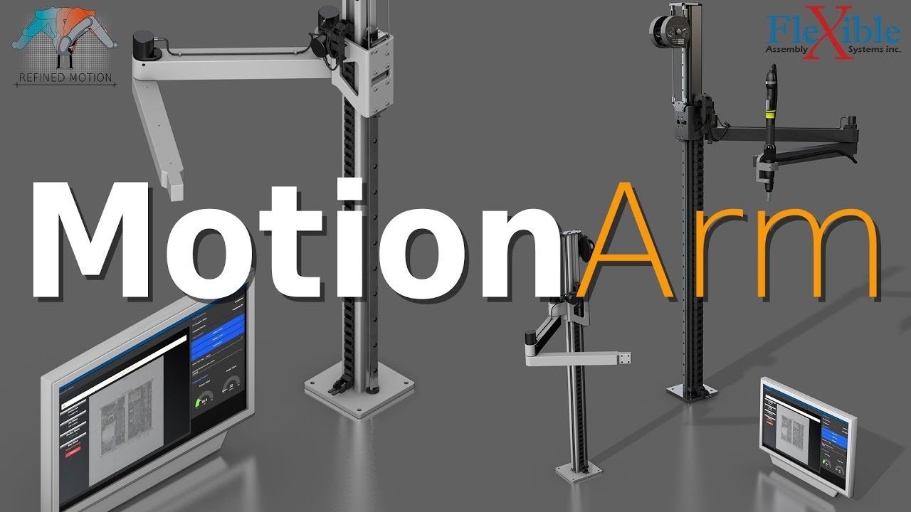 MotionArm Smart Positioning Tool Arms