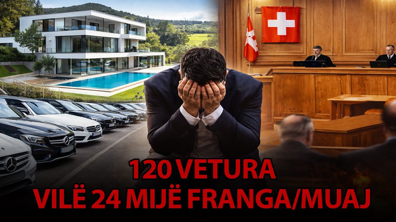 120 vetura, vilë 24 MIJË franga/muaj – ‘Shehu’ nga Kosova RRËZOHET nga gjykata zvicerane