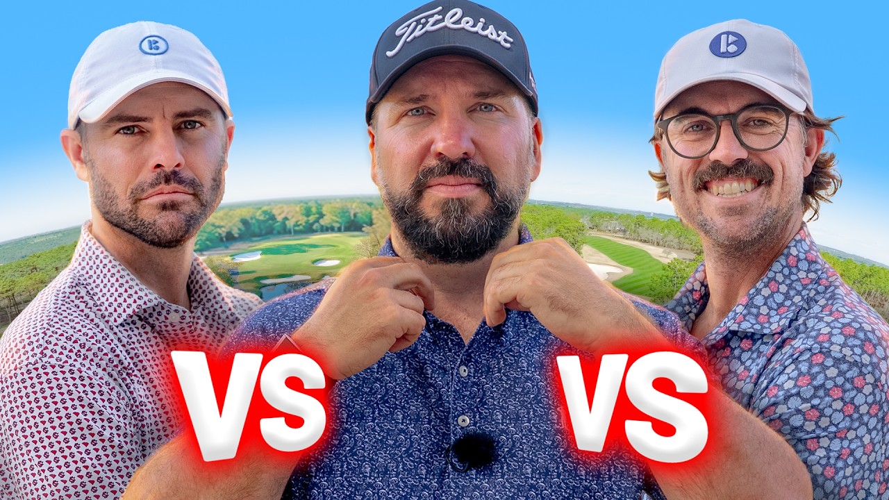 Peter Finch vs Wes Bryan vs George Bryan (18 Hole Match!)