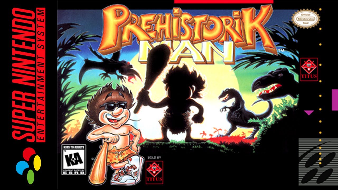 [Longplay] SNES - Prehistorik Man [All Bonus] (4K, 60FPS)