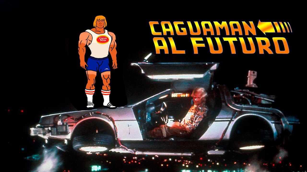 Caguaman te cotorrea Volver al Futuro