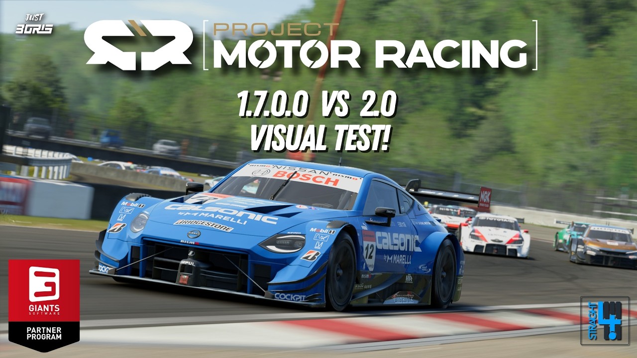 Project Motor Racing | Протестирована графика в версиях 1.7.0.0 и 2.0