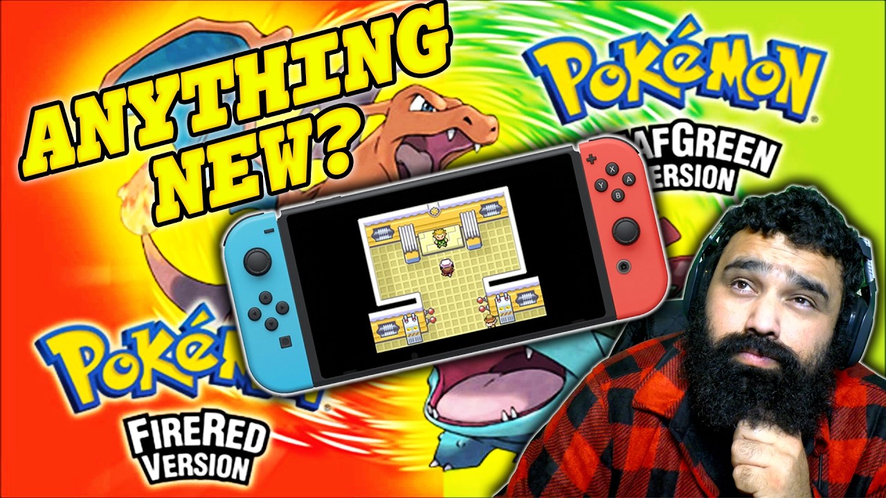 Pokémon Leaf Green & Fire Red Coming To Switch!