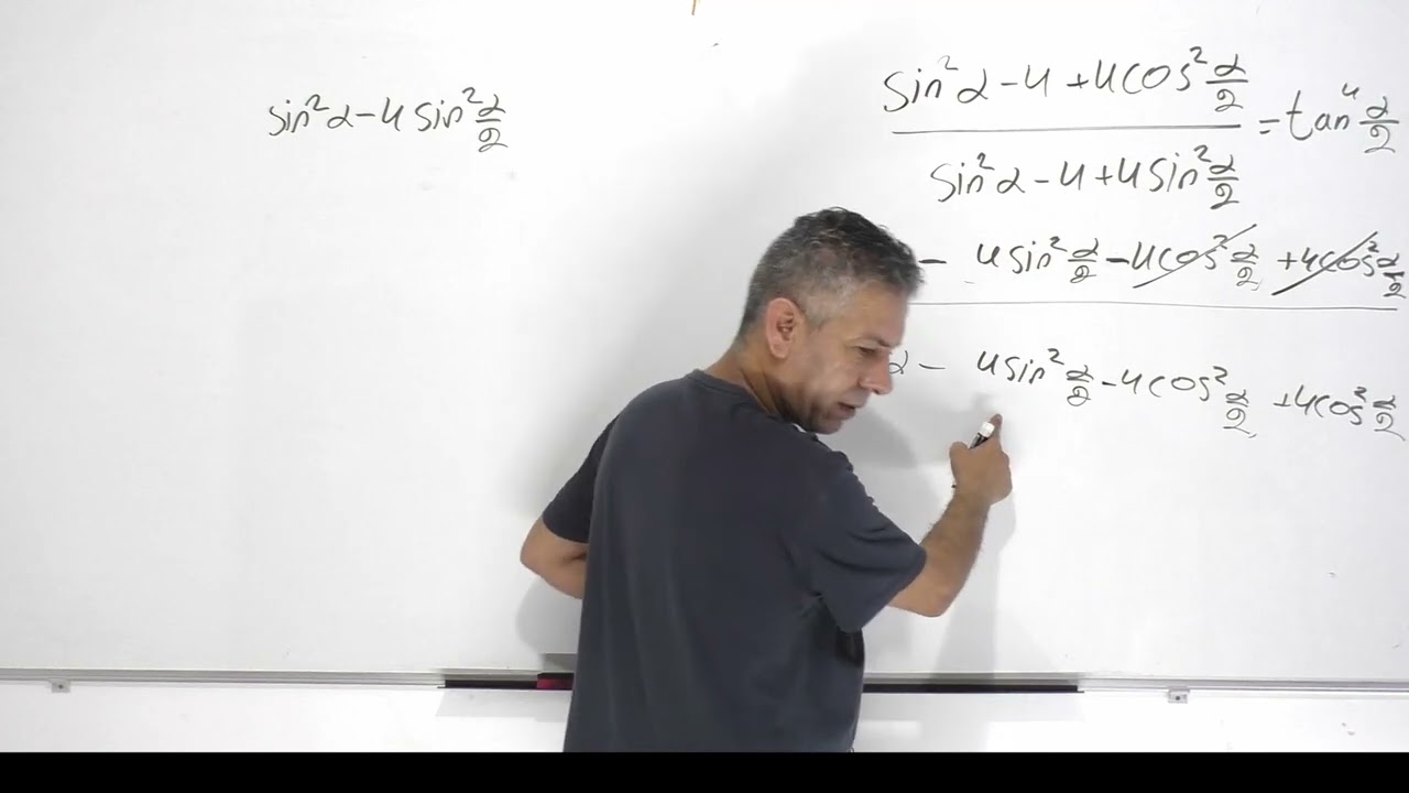 הוכחת זהויות טריגונומטריות-נתרגל 3 זהויות ונתמקצע.