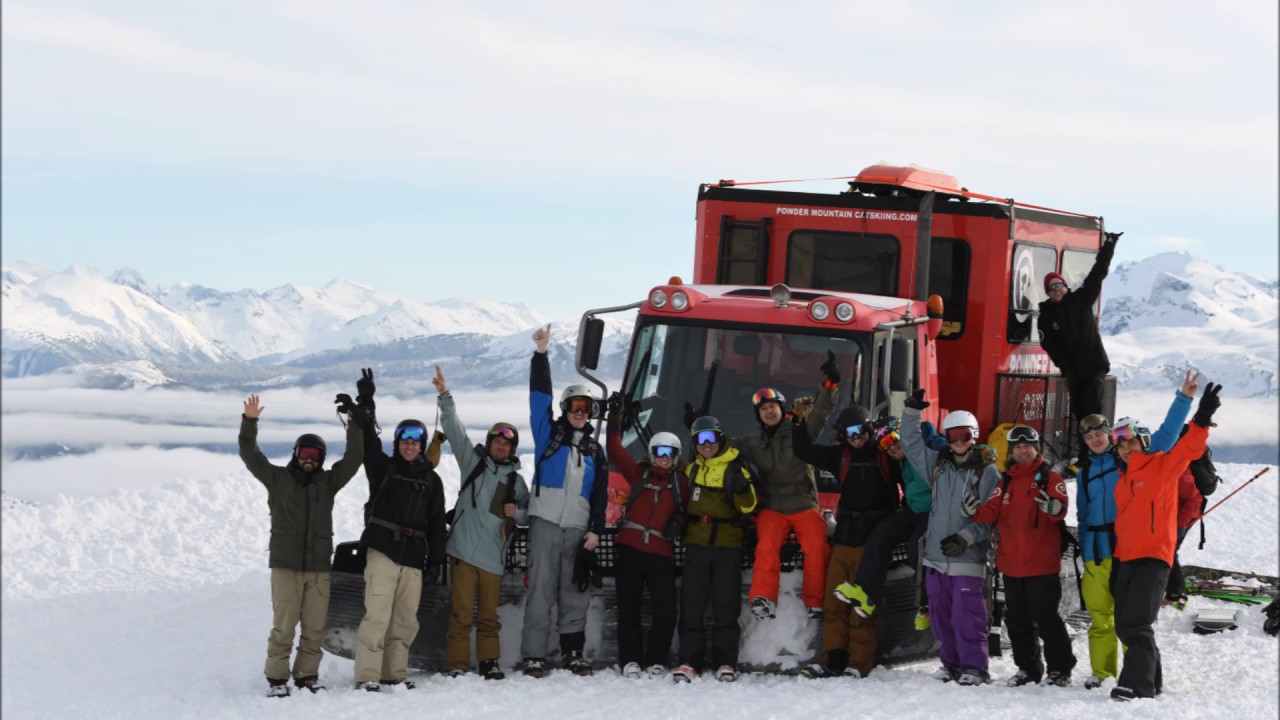 Catskiing in Whistler Blackcomb with Powder Mountain Catski 2017
