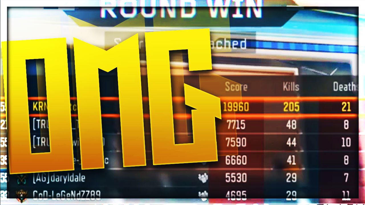 I GOT A 200+!!!! My First 200+ in Black Ops 3 - Black Ops 3 205 Kills on Nuk3Town!! (COD BO3)