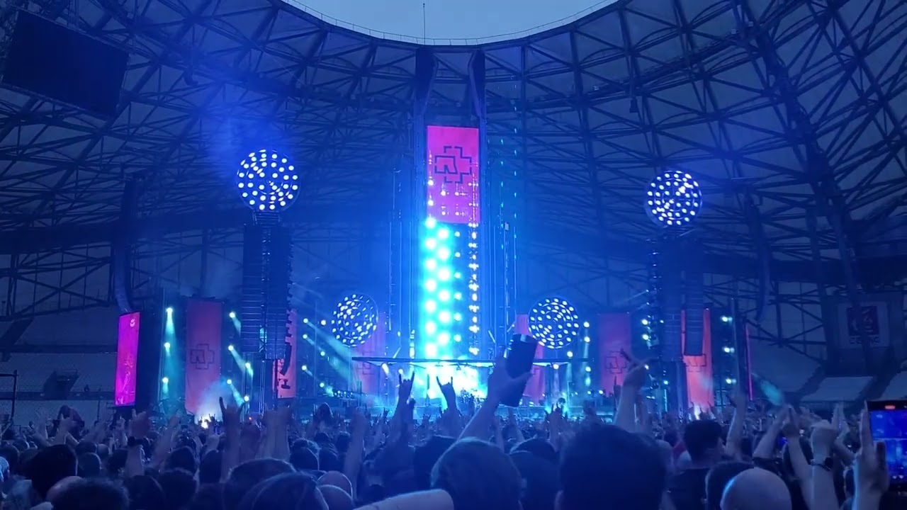 Rammstein - Keine lust live @orangevelodrome Marseille 8 juin 2024