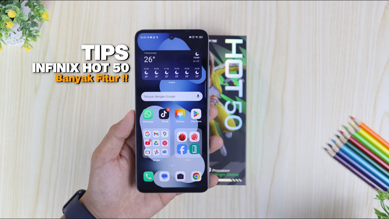 BANYAK BANGET FITURNYA !! Tips Seting Infinix HOT 50