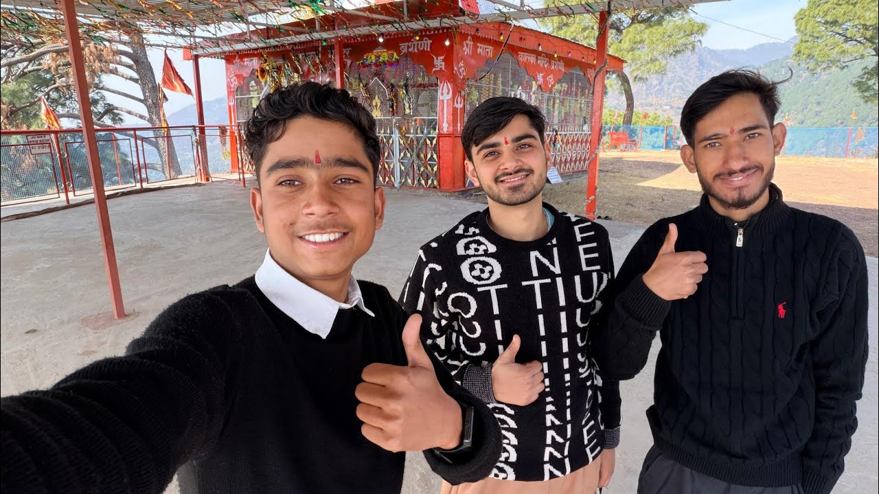 College Closed Nikla 😅 | Friends ke Saath Barshani Mata Yatra 🙏✨| ब्रशानी माता मंदिर 🙏