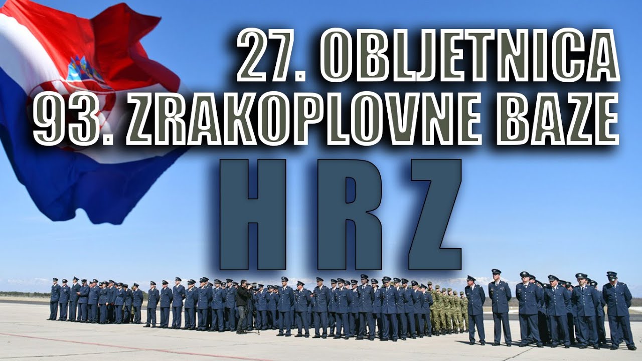 Obilježena 27. obljetnica 93. zrakoplovne baze HRZ-a