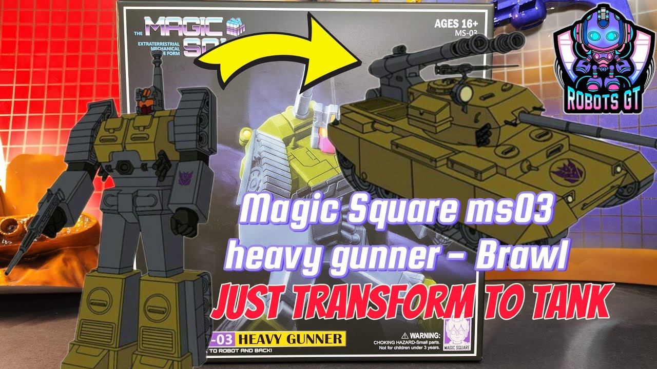 Magic Square Ms-03 heavy gunner Brawl - Just Transform It tò tank