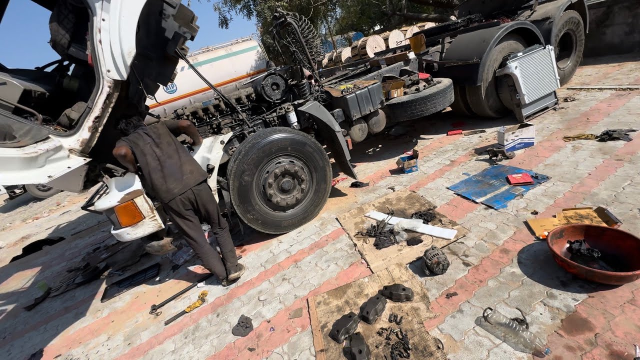 Company wale truck Ko Dekhkar Hue hairanan Ho Gaya | finally accident truck ko Baroda pahuncha Diya