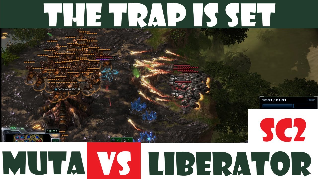 The perfectly Baited Trap - Liberators v Mutalisks