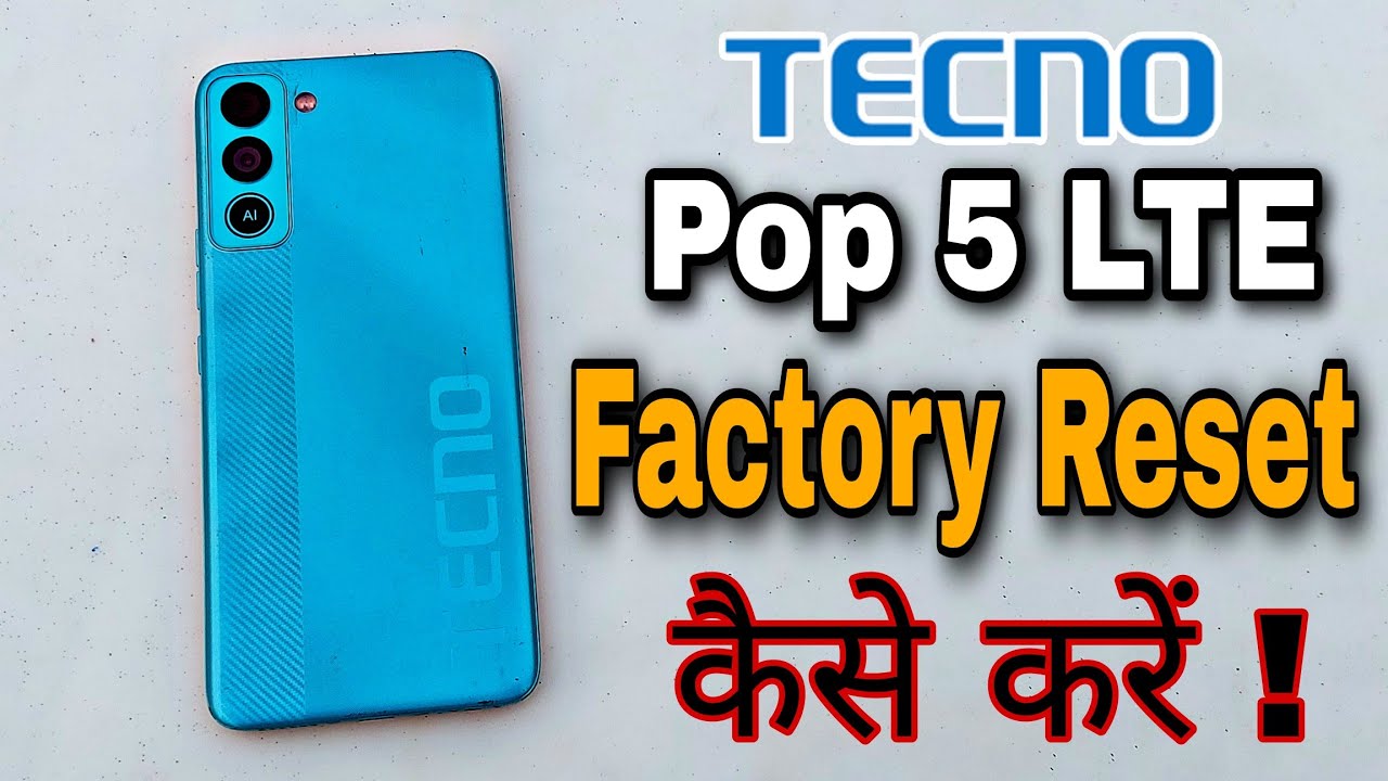 Tecno Pop 5 LTE: сброс настроек к заводским настройкам | Как сделать полный сброс