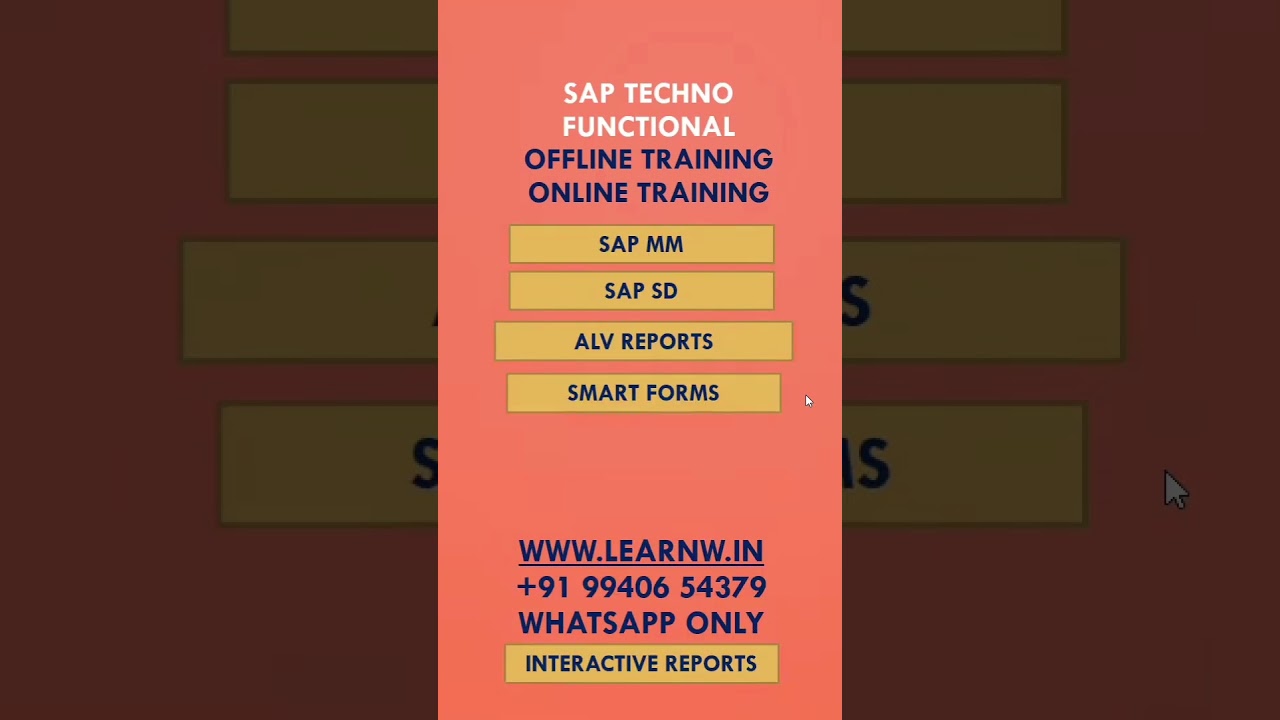 sap abap online training