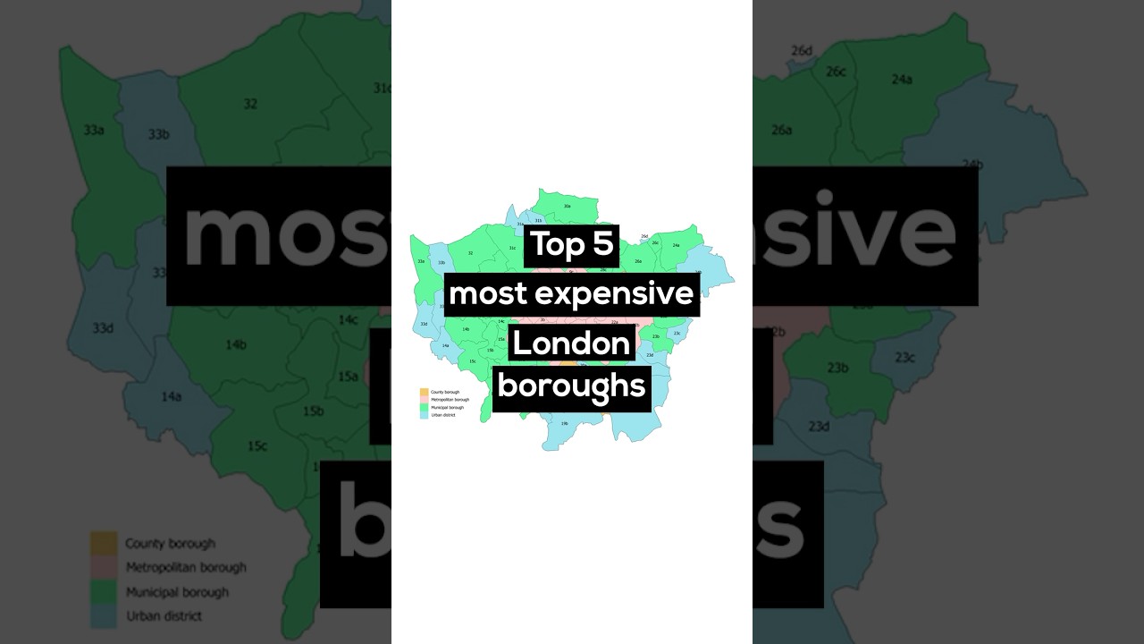 Top 5 Most Expensive London Boroughs